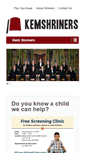 Mobile Screenshot of kemshriners.com